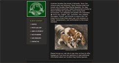 Desktop Screenshot of cavernetcavaliers.com